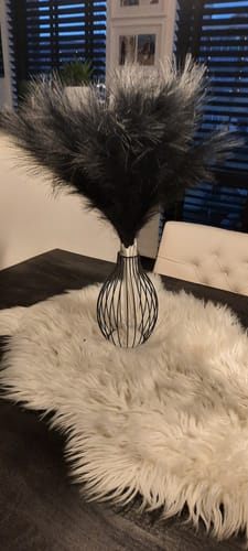 Fotorecensie van een klant over Faux Pampas 60cm (5stengels)- Zwart