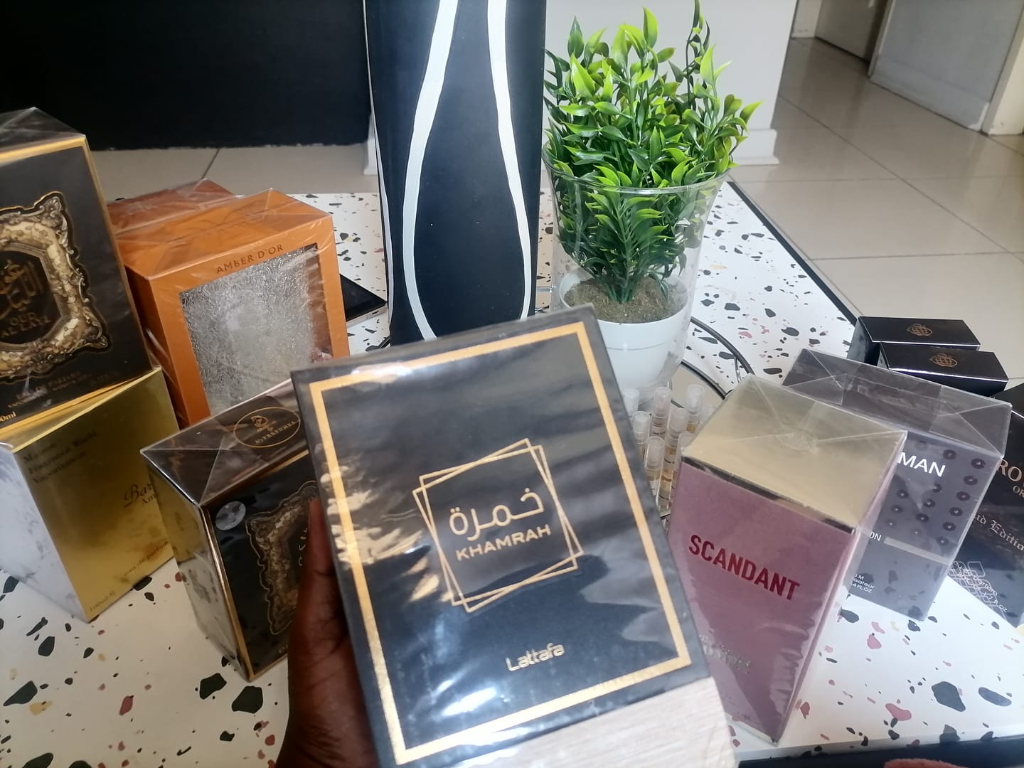 Customer photo review of Amber D'or EDP 100ml