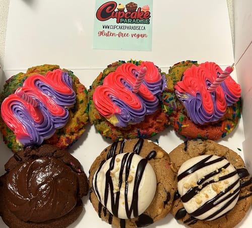 Customer photo review of 6 Pack Gluten-free Vegan Cookies