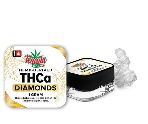 Customer photo review of THCa Diamonds | 1 Gram