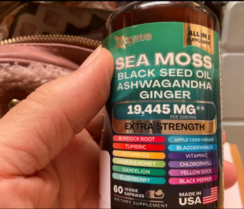 Customer photo review of Sea Moss Blend with 15+ Super Ingredients