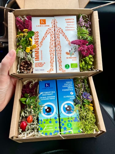 Customer photo review of Metsmustika Komplekt Lastele