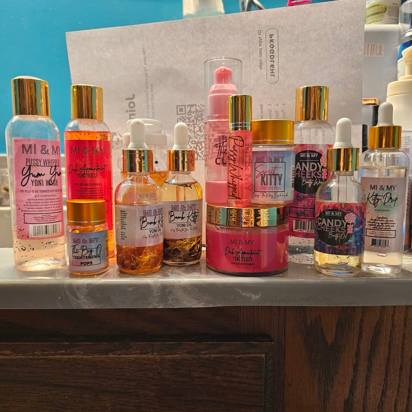 Customer photo review of Sweet Kitty Restore Pops