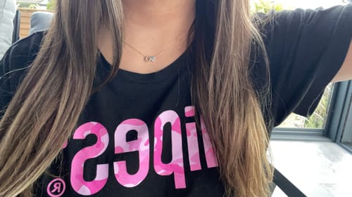 Customer photo review of Herz Buchstabenkette