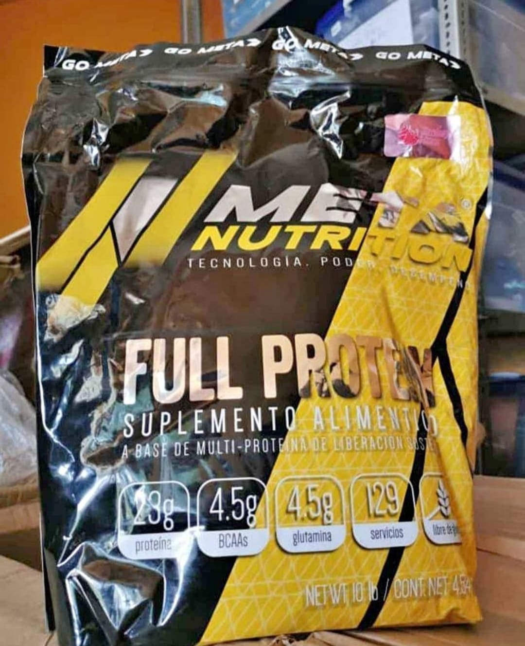 Customer photo review of Full Protein 10 lb