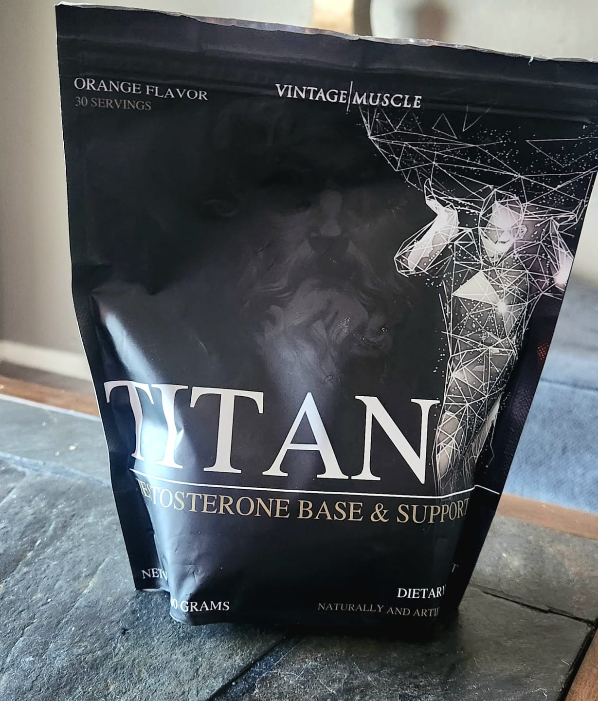 Customer photo review of TITAN - Natty Testosterone Base Blend