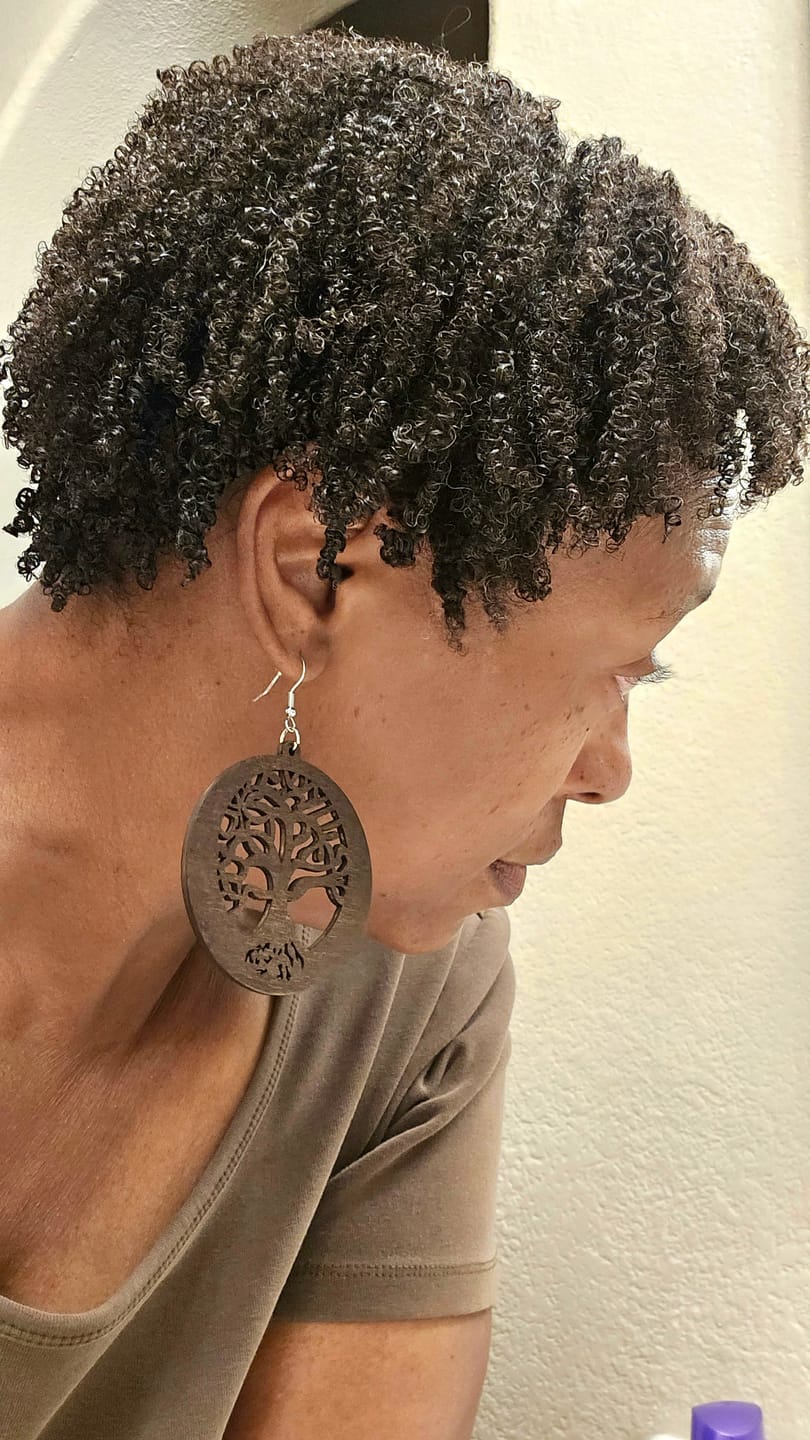 Customer photo review of Mousse - Anti Frizz - Luscious Lotus