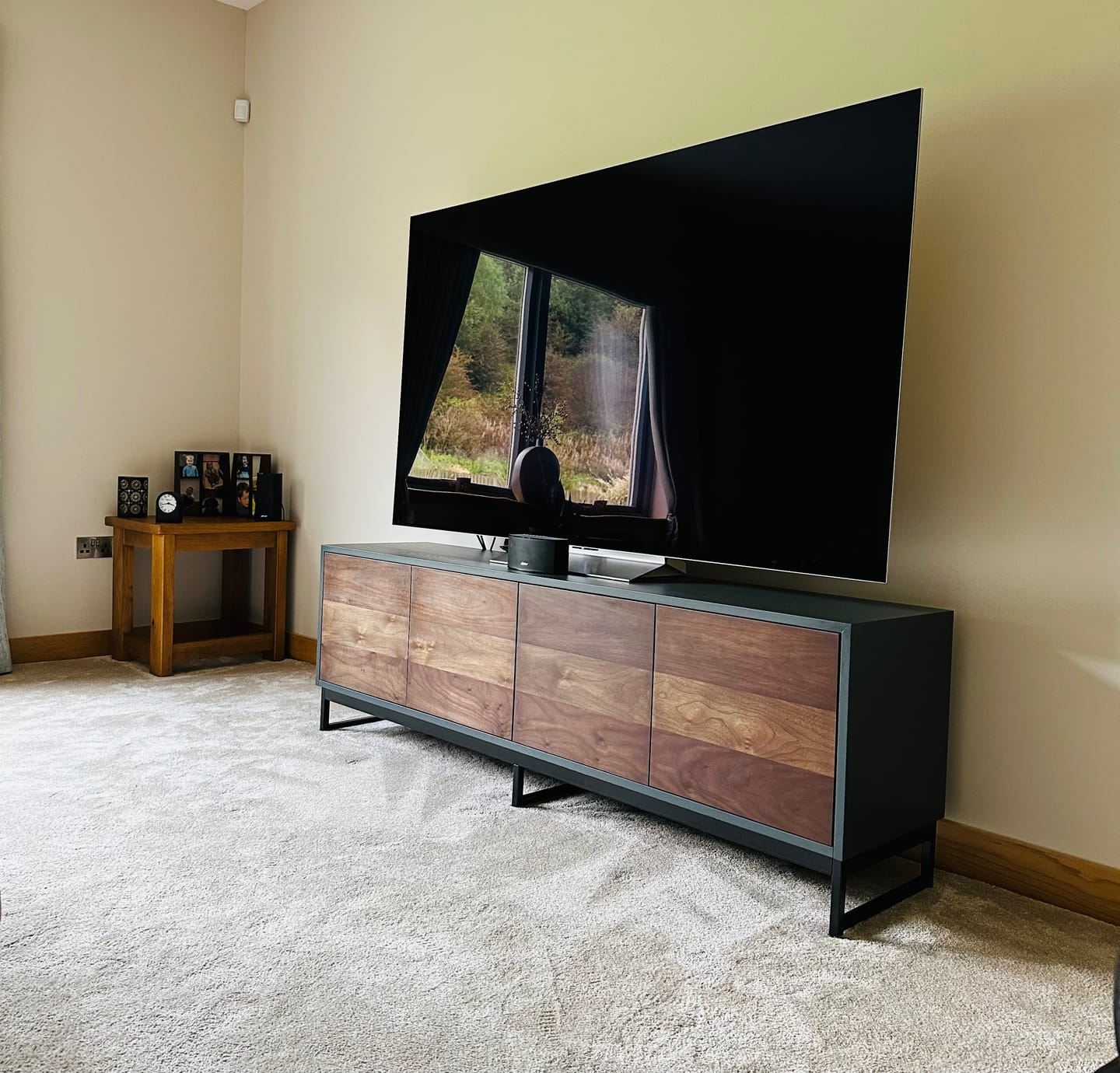 Customer photo review of Walnut TV Unit, Ari
