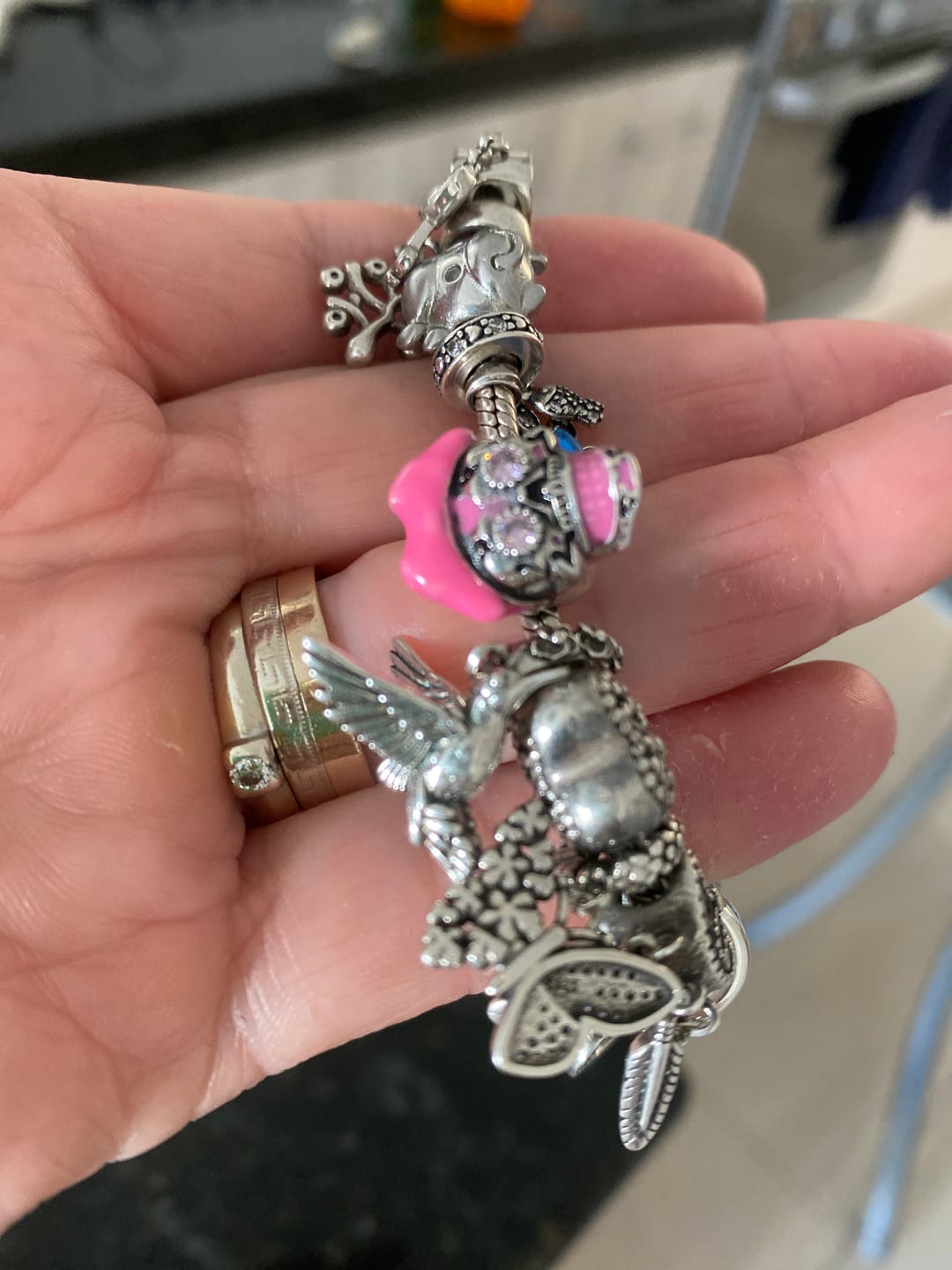 Customer photo review of Charm Colibri Mistico