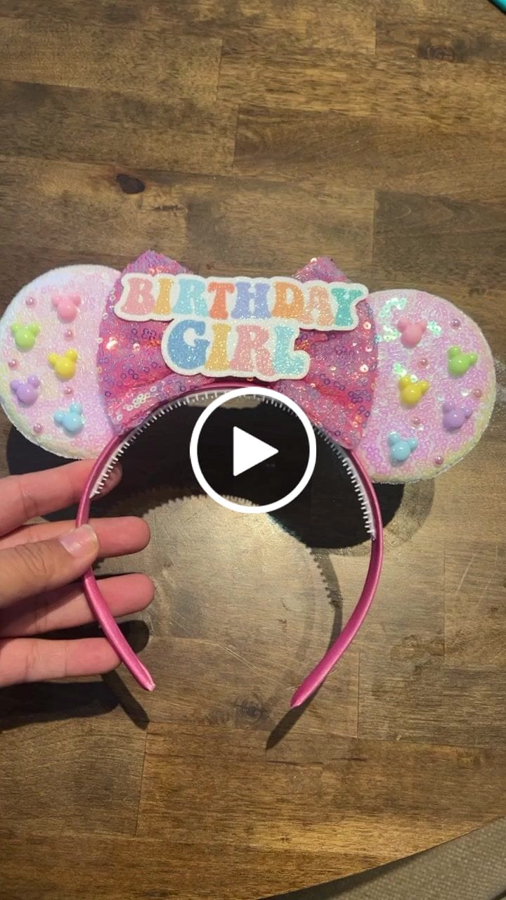 Customer video review of Birthday Girl Mickey Ears