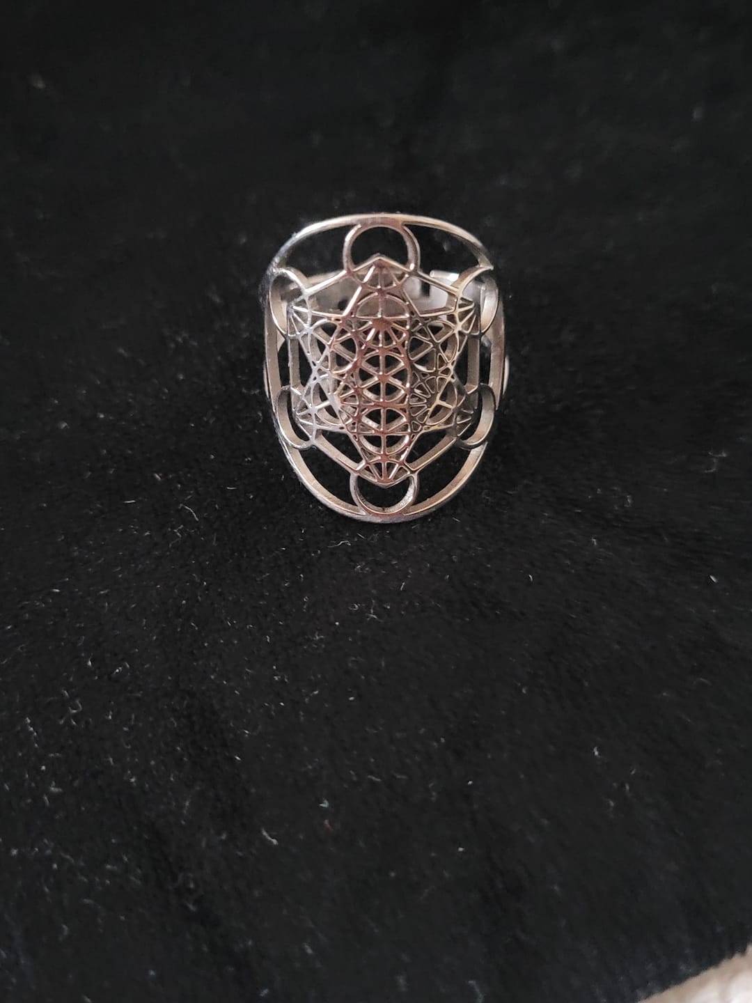 Customer photo review of Bague Ajustable Métatron