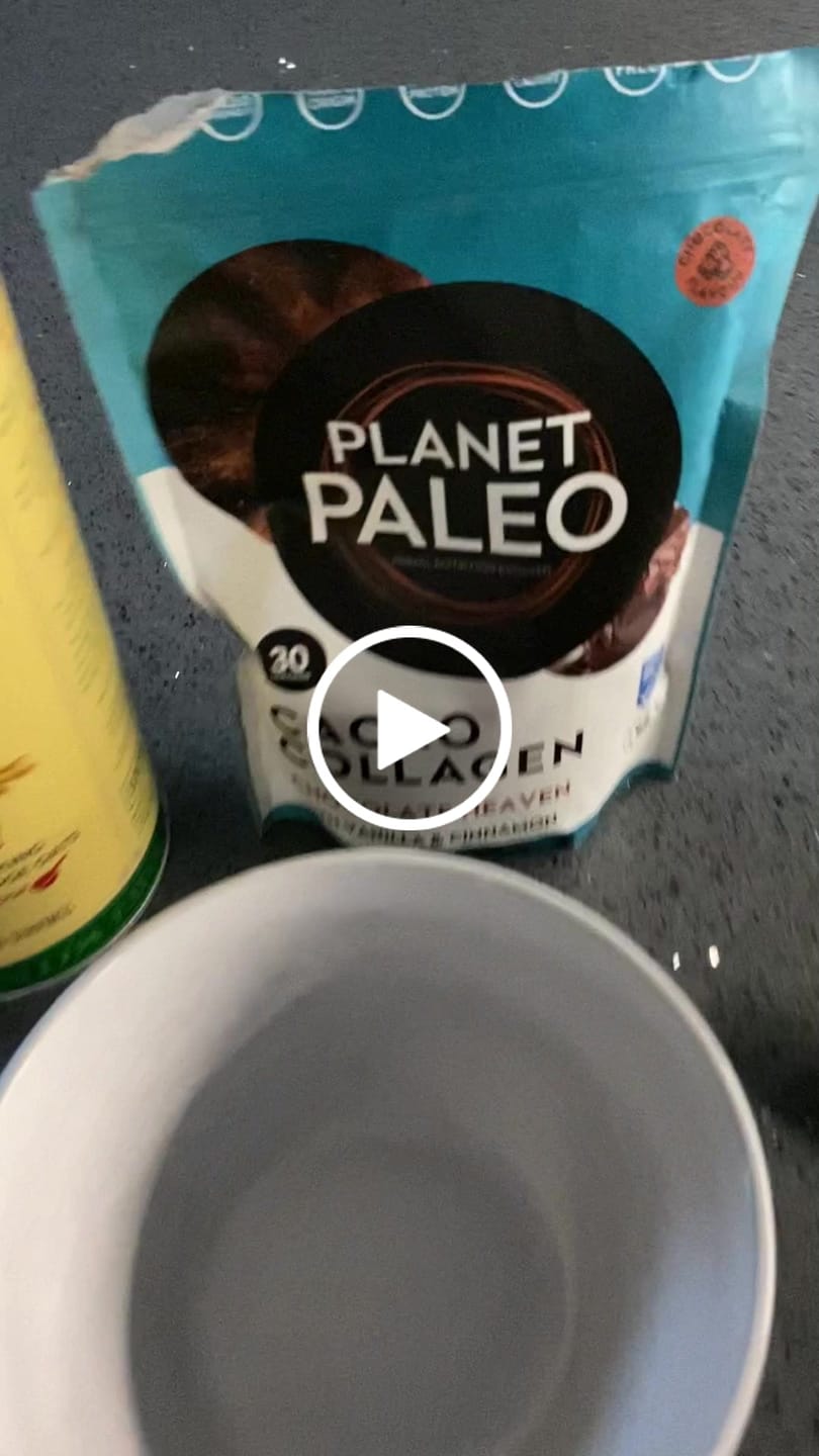 Customer video review of Cacao Collagen Powder