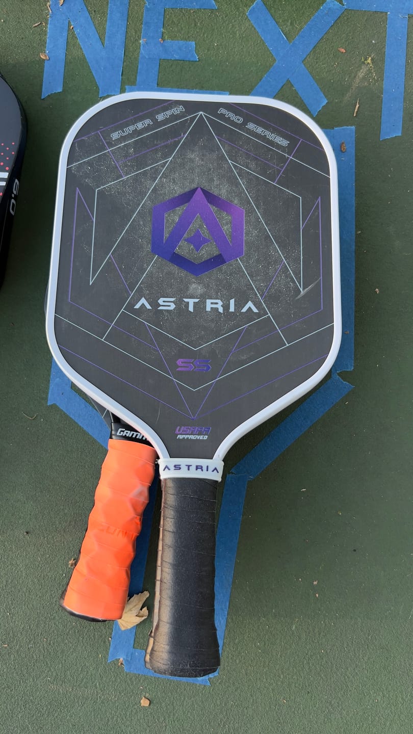 Customer photo review of Astria SS Pro Pickleball Paddle