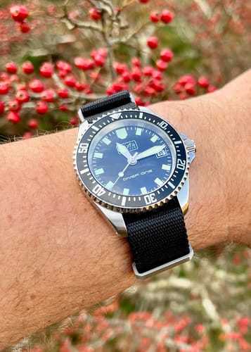 Customer photo review of Five Eye Nylon Watch Strap