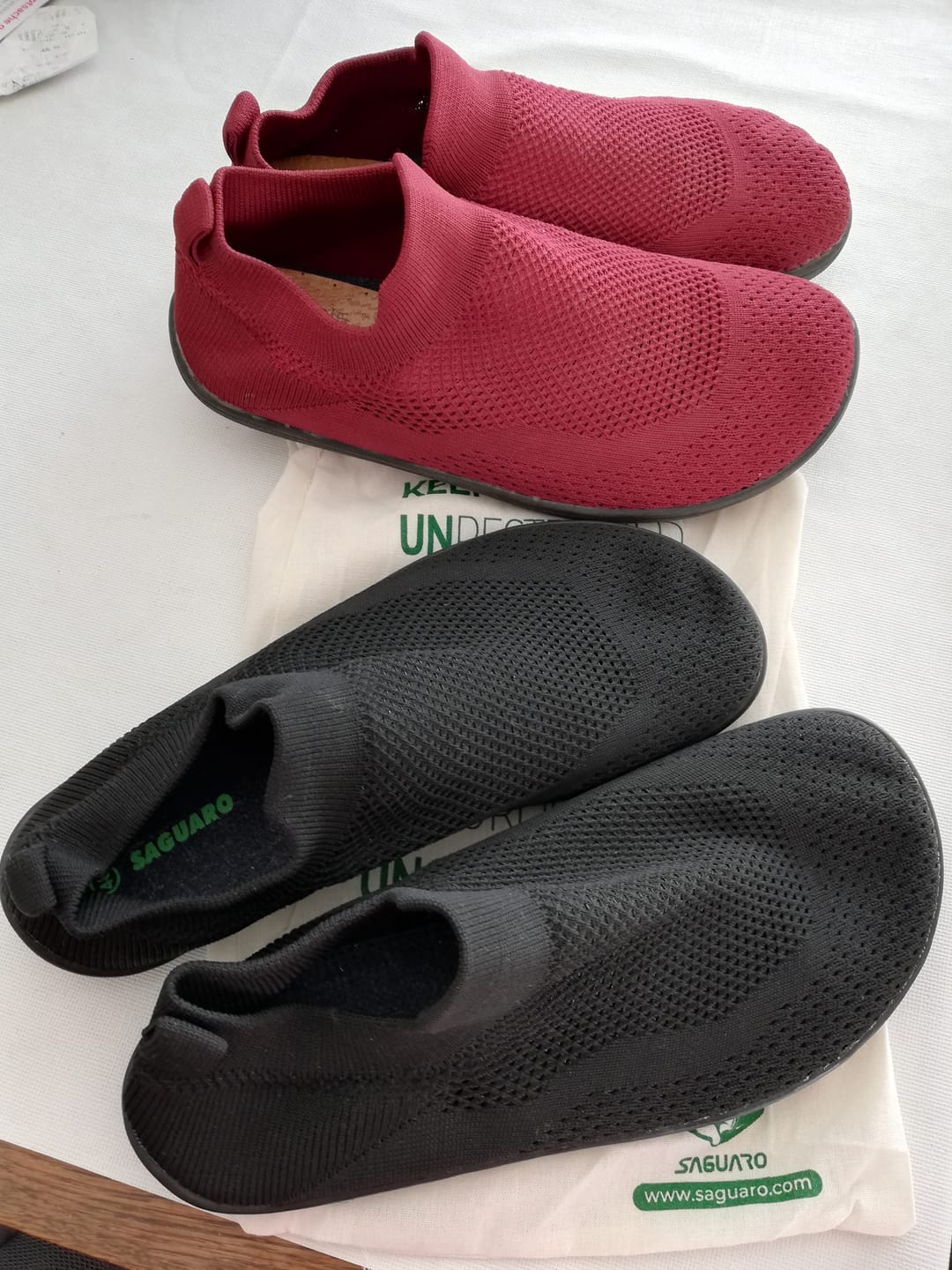 Customer photo review of Barfuß Sockenschuhe Agile Ⅰ