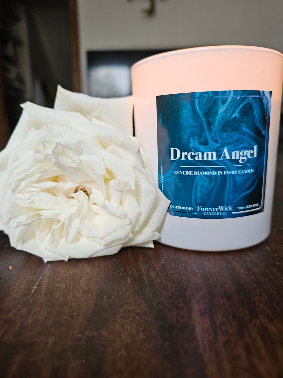 Customer photo review of Mon Paris Diamond Candle