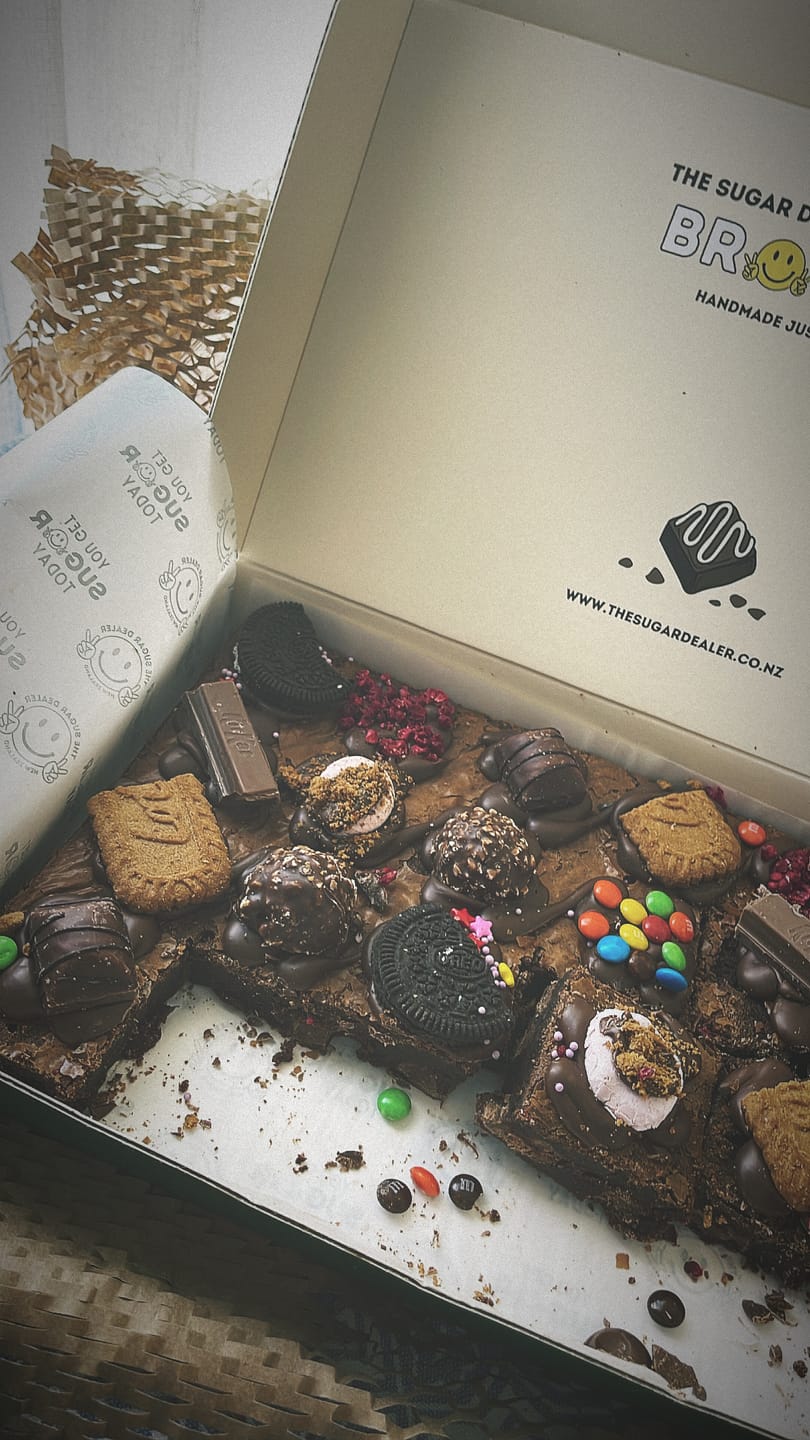 Customer photo review of Mega mixed assortment brownie