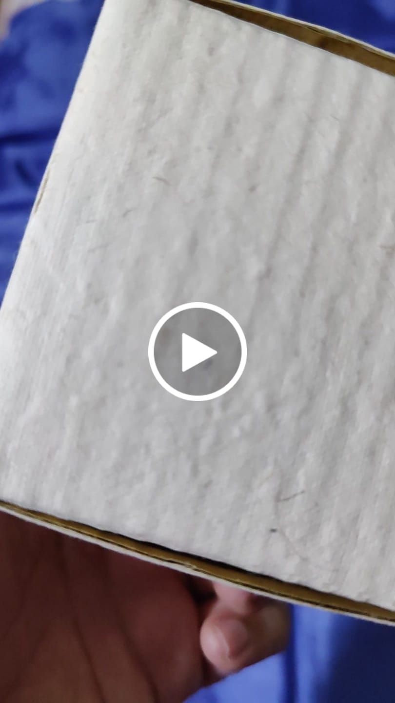 Customer video review of Circular Box With Lid - Teak Wood