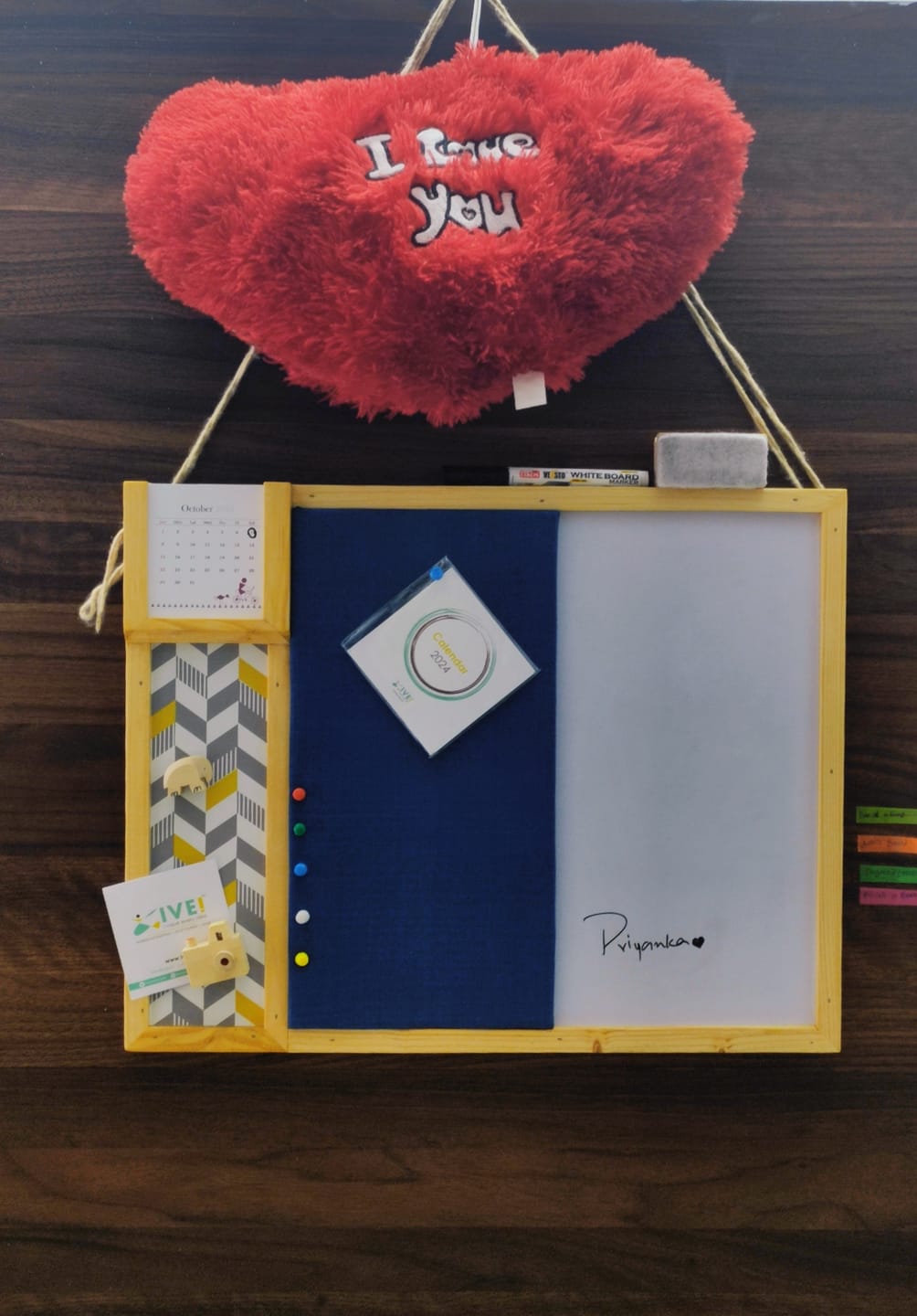 Customer photo review of IVEI Pin + White +Metal Combination board (big)