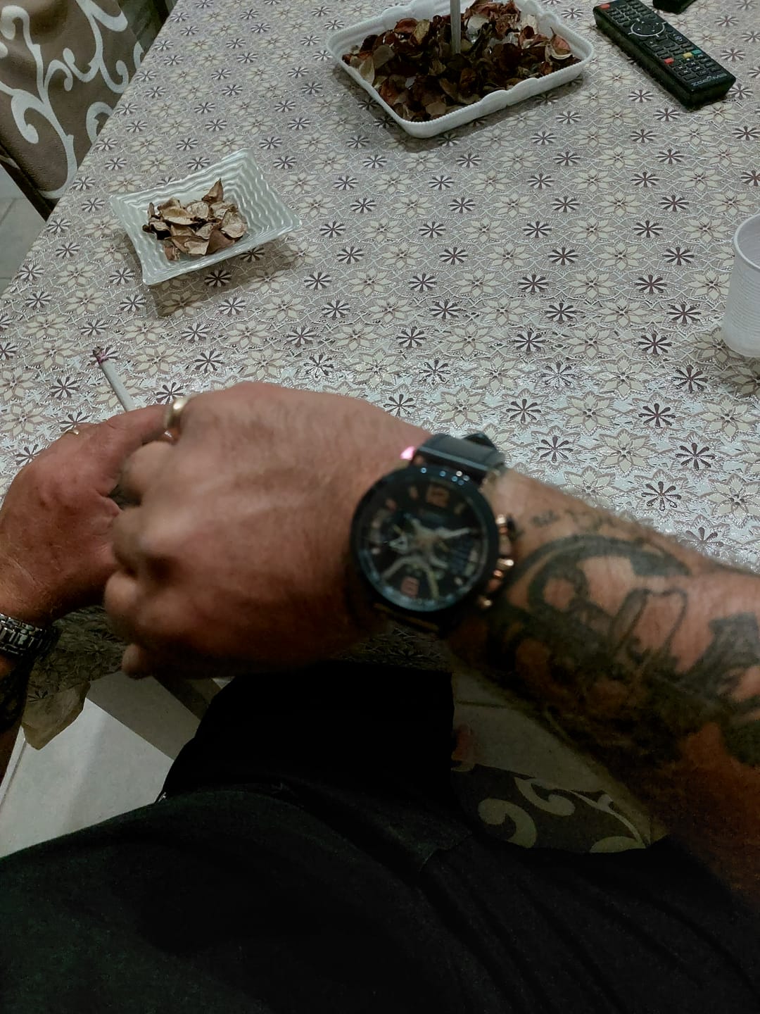 Customer photo review of Curren Galacticos® orologio uomo pelle