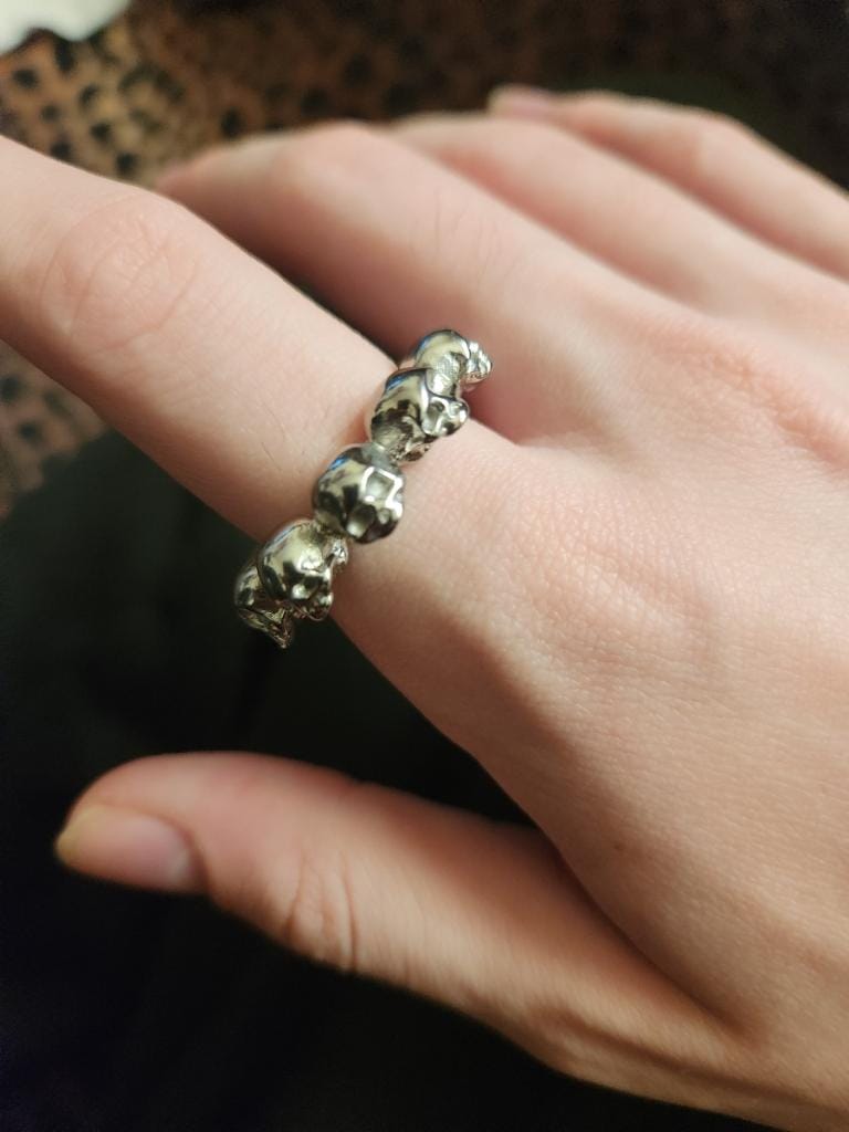 Customer photo review of 10 STAGES OF ADDICTION RING