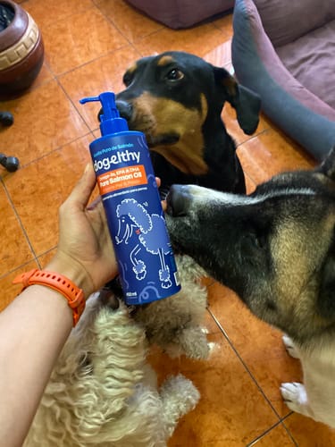 Customer photo review of Pure Salmon Oil