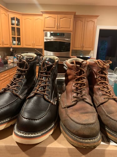 Customer photo review of 6 Inch Moc Toe Boot
