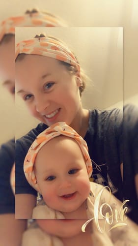 Customer photo review of Mystery Headband 3 Pack