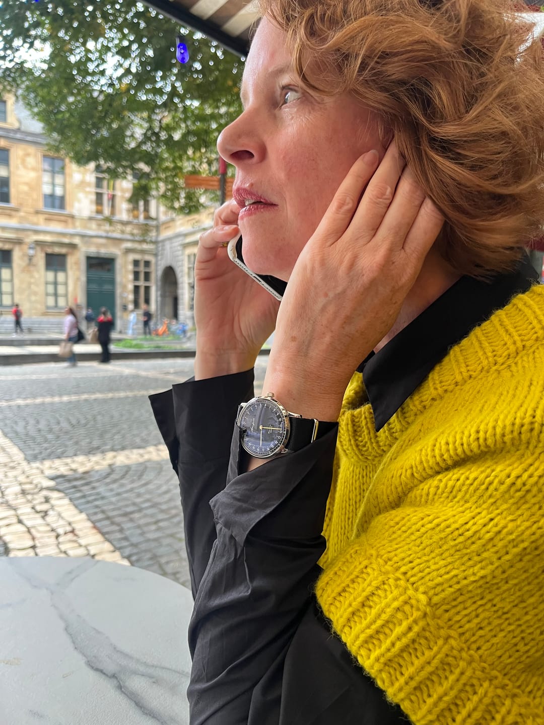 Customer photo review of First Season Silver Black with Black NATO