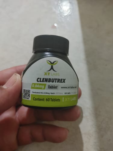 Reseña con foto de un cliente sobre Clembutrex