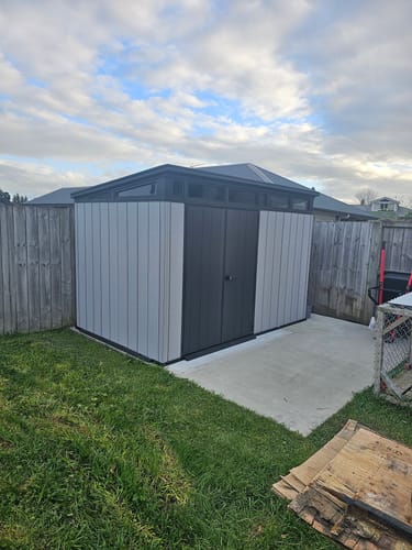 Customer photo review of Artisan 11x7 Shed 3.42m x 2.16m