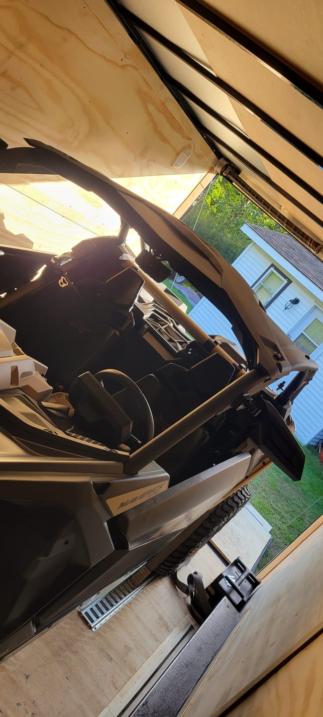 Customer photo review of Upgraded Side View Mirror For Can Am Maverick X3 Max 2017-2023