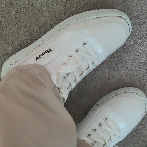 Customer photo review of Cloud White Y2K Pro | Sustainable Sneakers