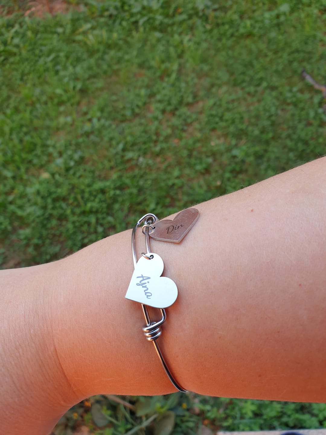 Customer photo review of Zapestnica: Heart Pendant