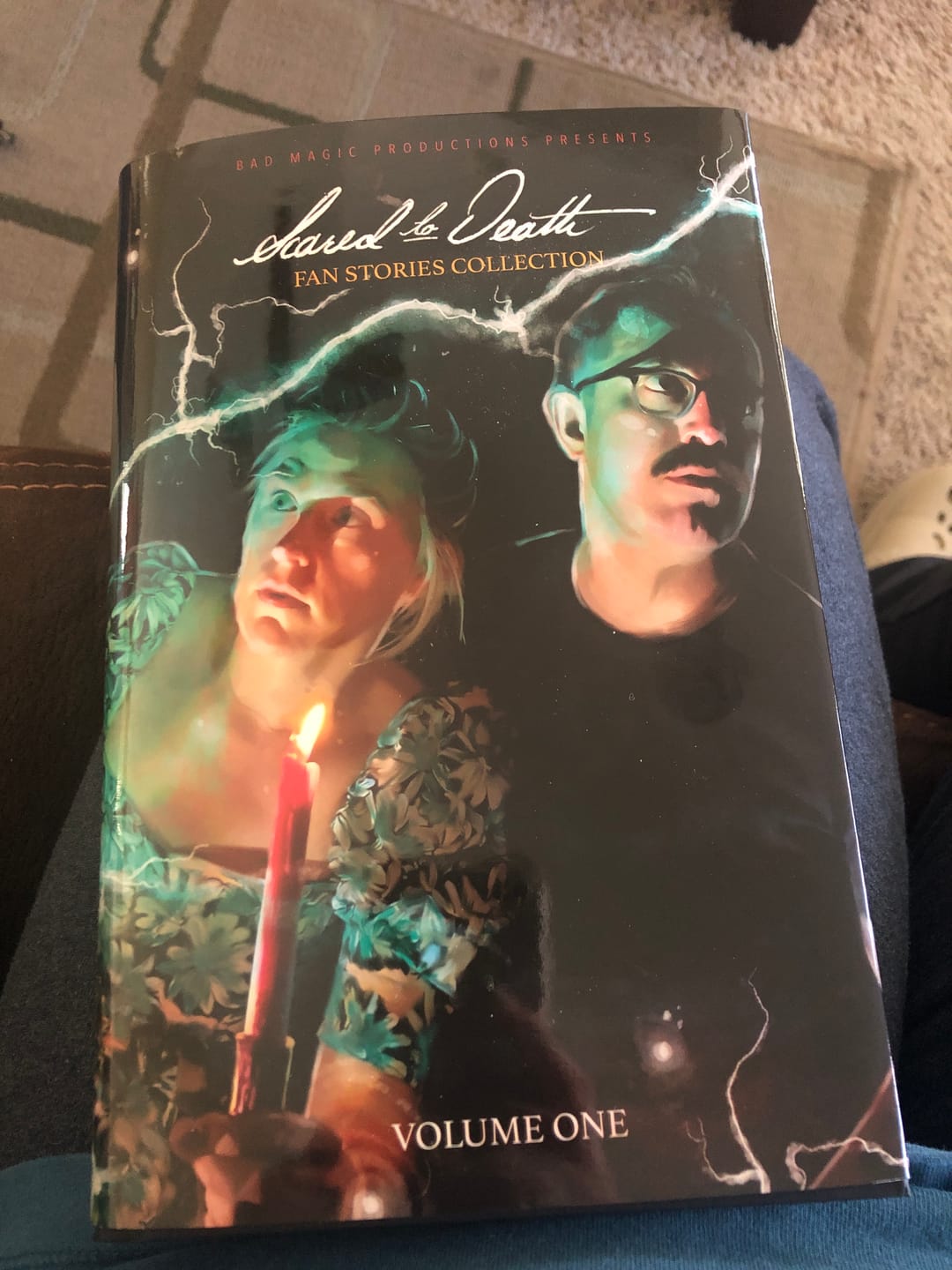 Customer photo review of Scared To Death Book Vol One UNSIGNED