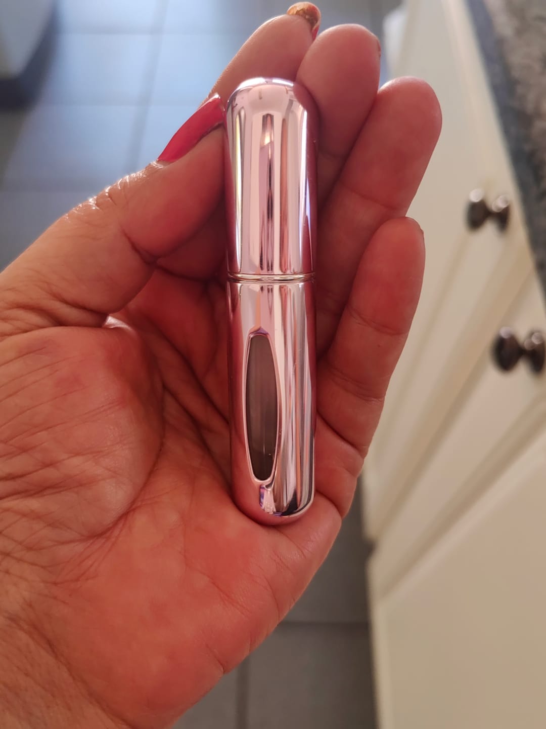 Customer photo review of Refillable Mini Perfume Spray Bottle - 5ml capacity