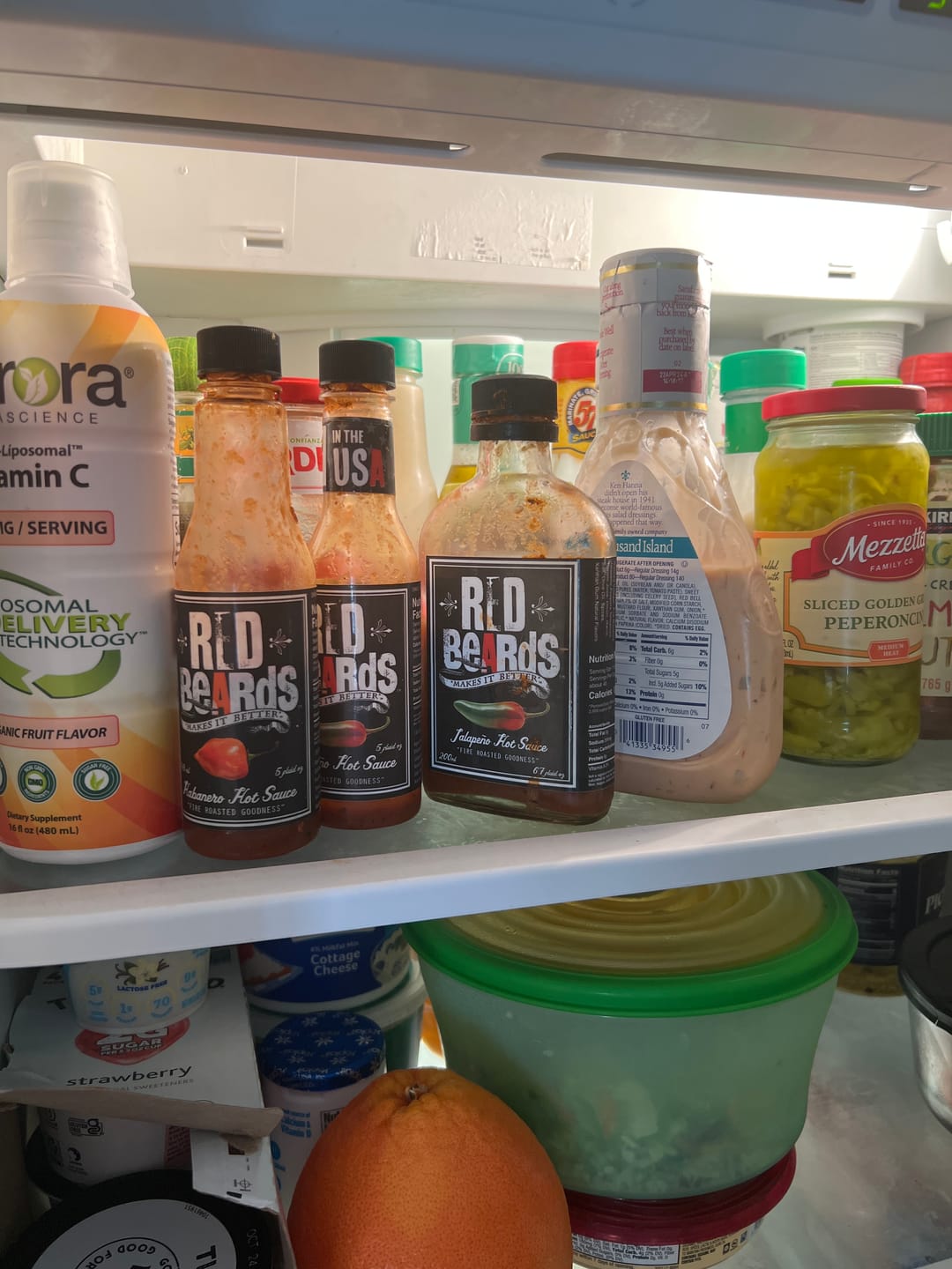 Customer photo review of FIRE ROASTED JALAPEÑO HOT SAUCE