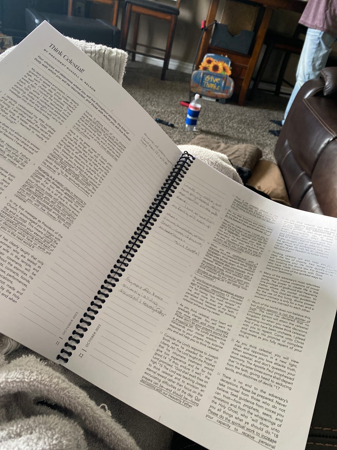 Customer photo review of OCT23 General Conference Workbook