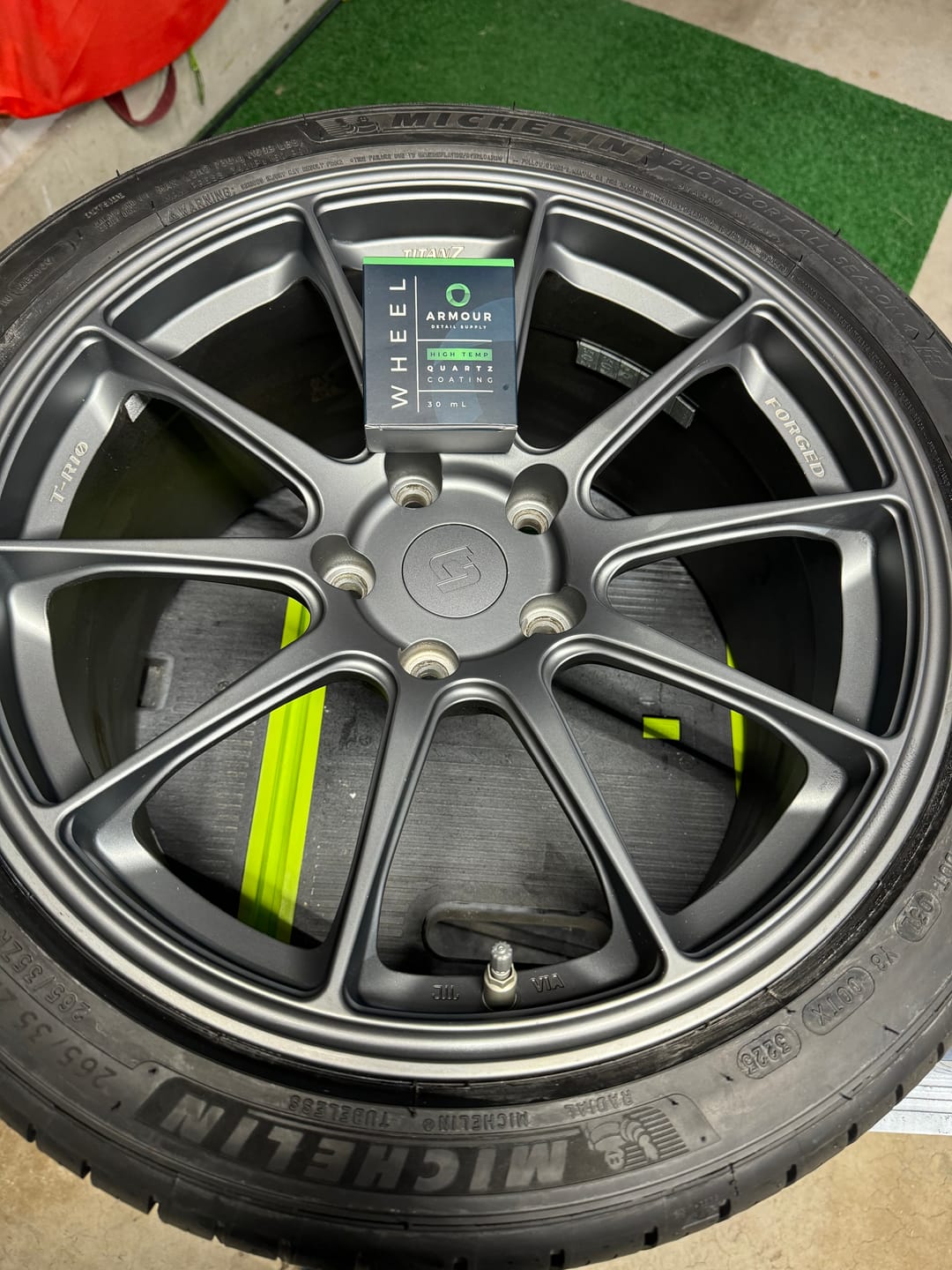 Customer photo review of Wheel Coating