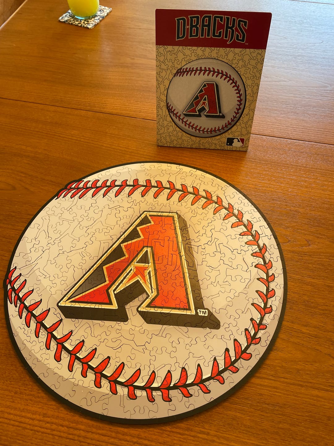 Customer photo review of Arizona Diamondbacks® - Official Wooden Puzzle