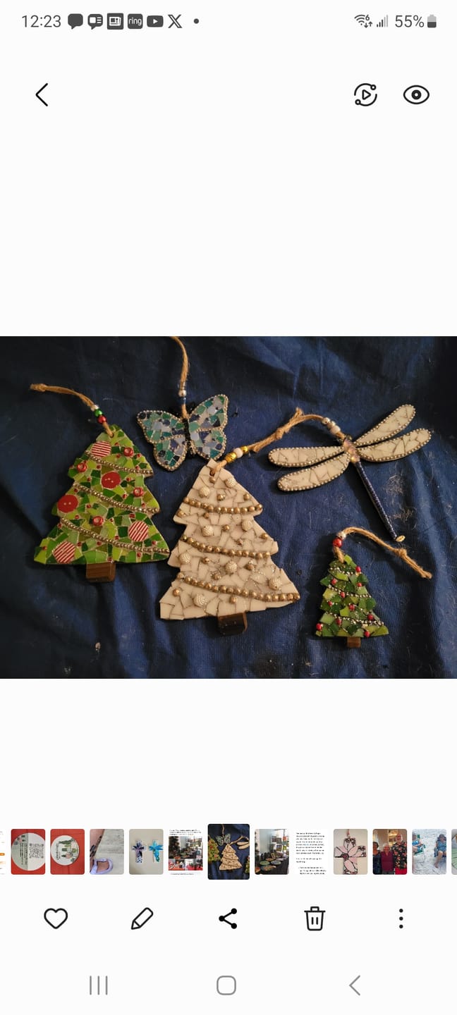 Customer photo review of Unfinished Wood Dragonfly Shape - Insect - Wildlife - Craft - up to 24" DIY