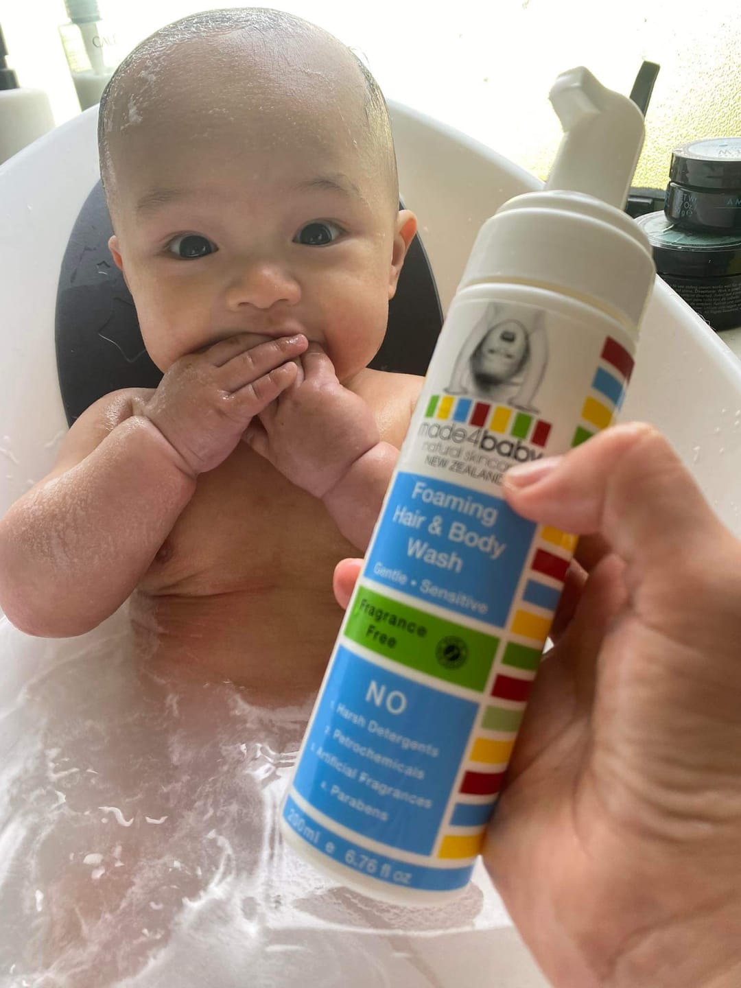 Customer photo review of Starter Pack - Fragrance Free with Free Bubble Bath