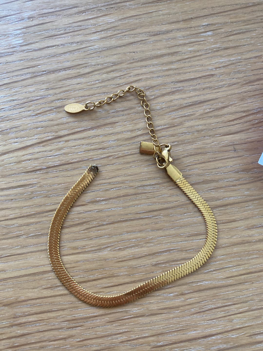 Customer photo review of Ivy - Snake Chain Bracelet Stainless Steel