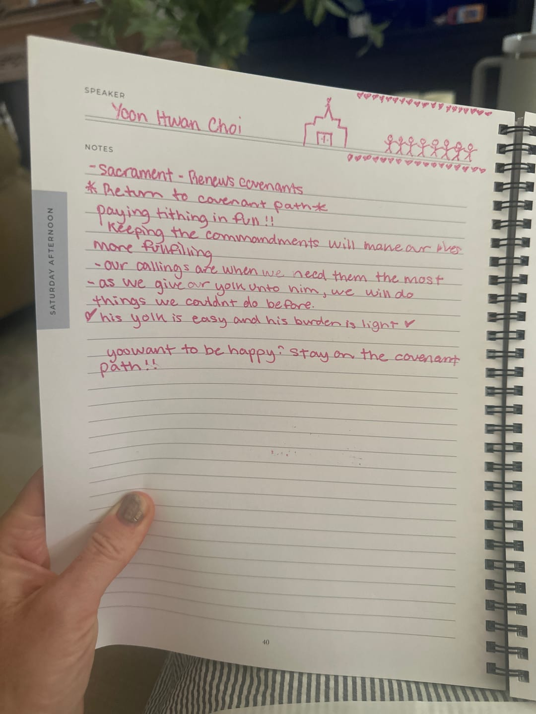 Customer photo review of OCT23 General Conference Workbook