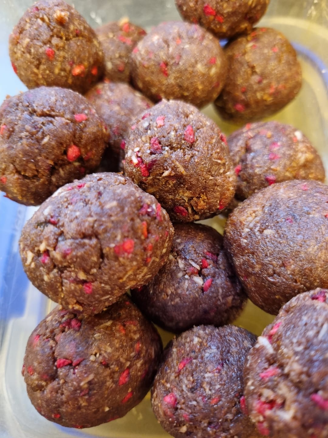 Customer photo review of Raspberry Brownie Rad Ball Mix