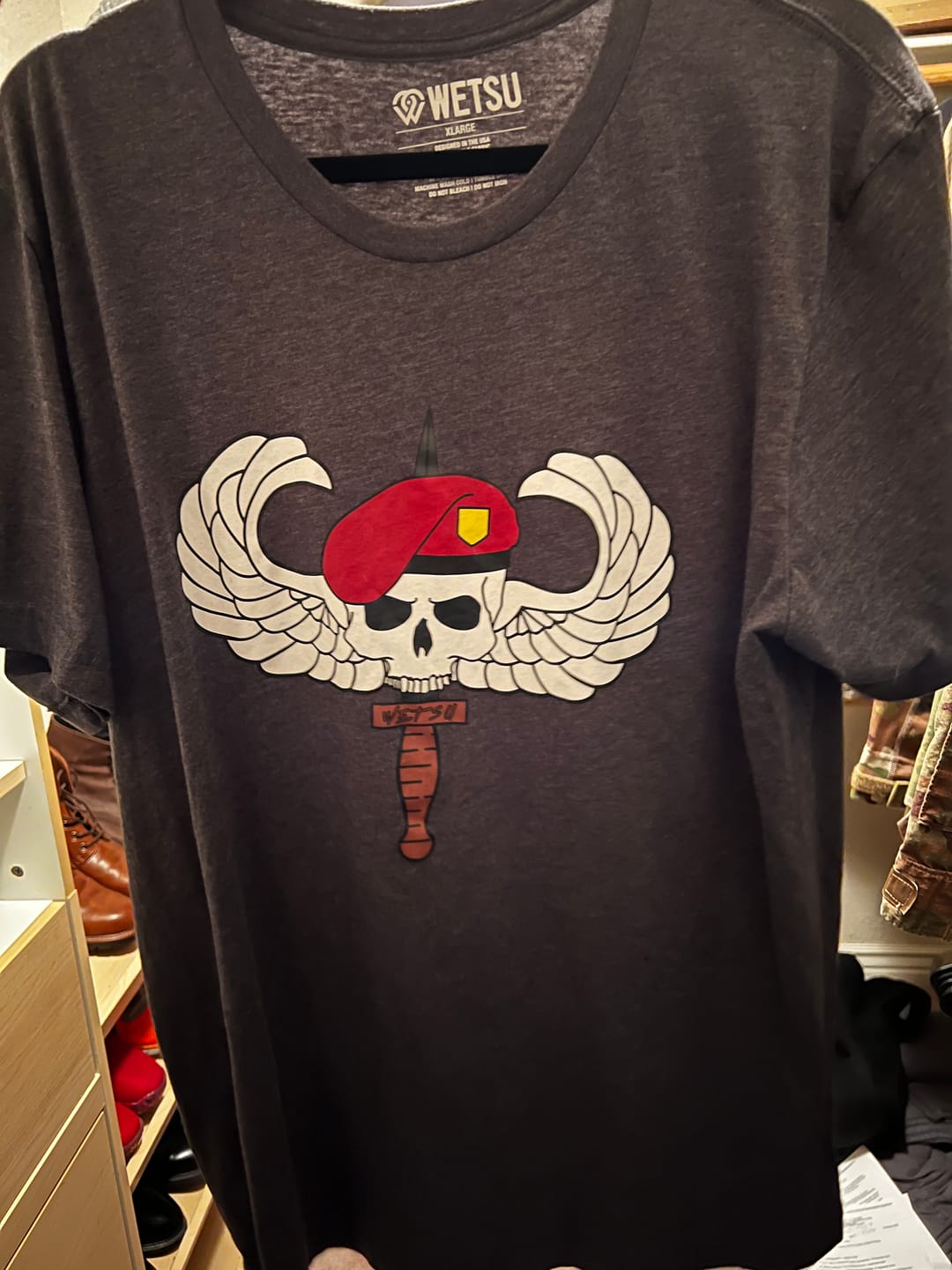 Customer photo review of OG Logo Shirt in Gray