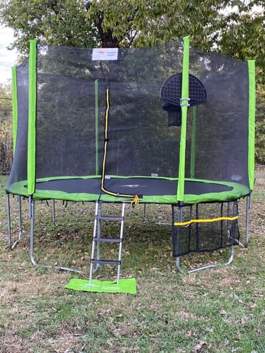 Customer photo review of 1500lbs Capacity 12FT Trampoline for Kids&Adults