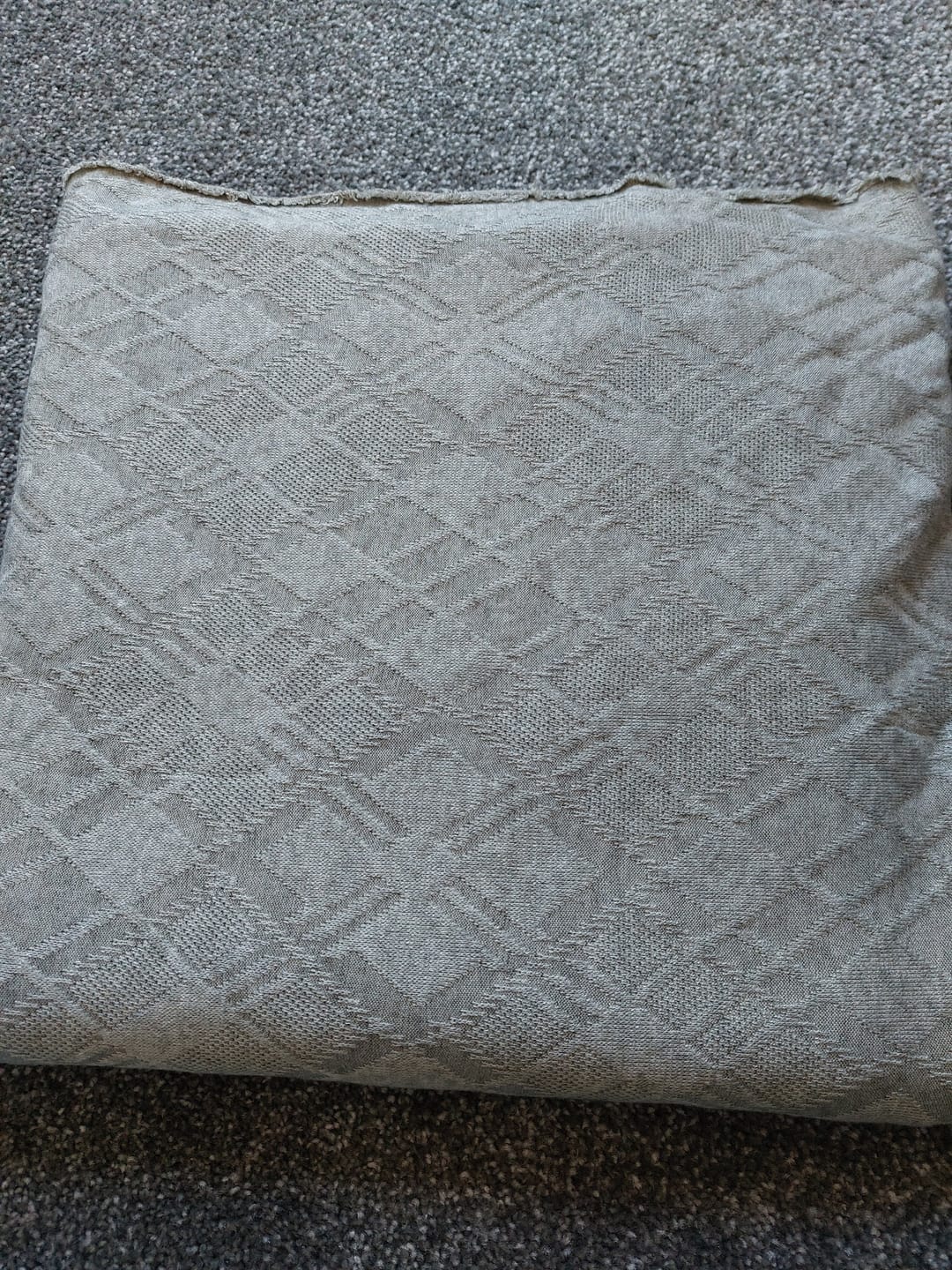 Customer photo review of Soft Melange Jacquard Knit Fabric