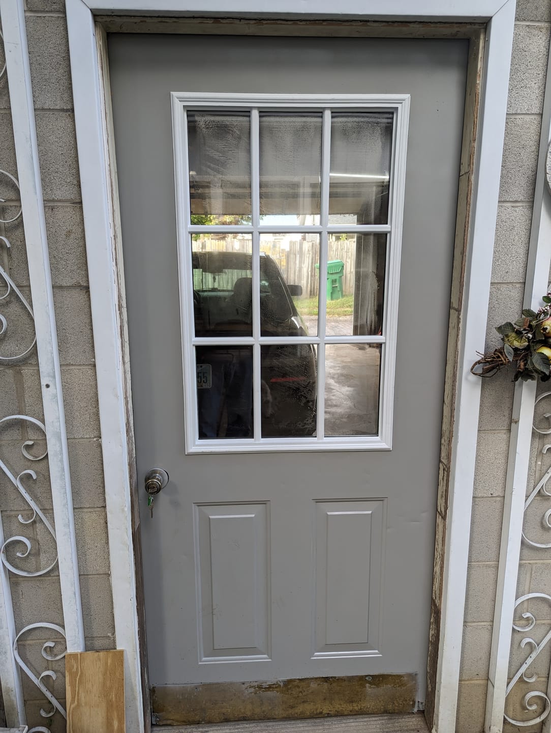 Customer photo review of Half Lite Frame Kit with 9 Grids