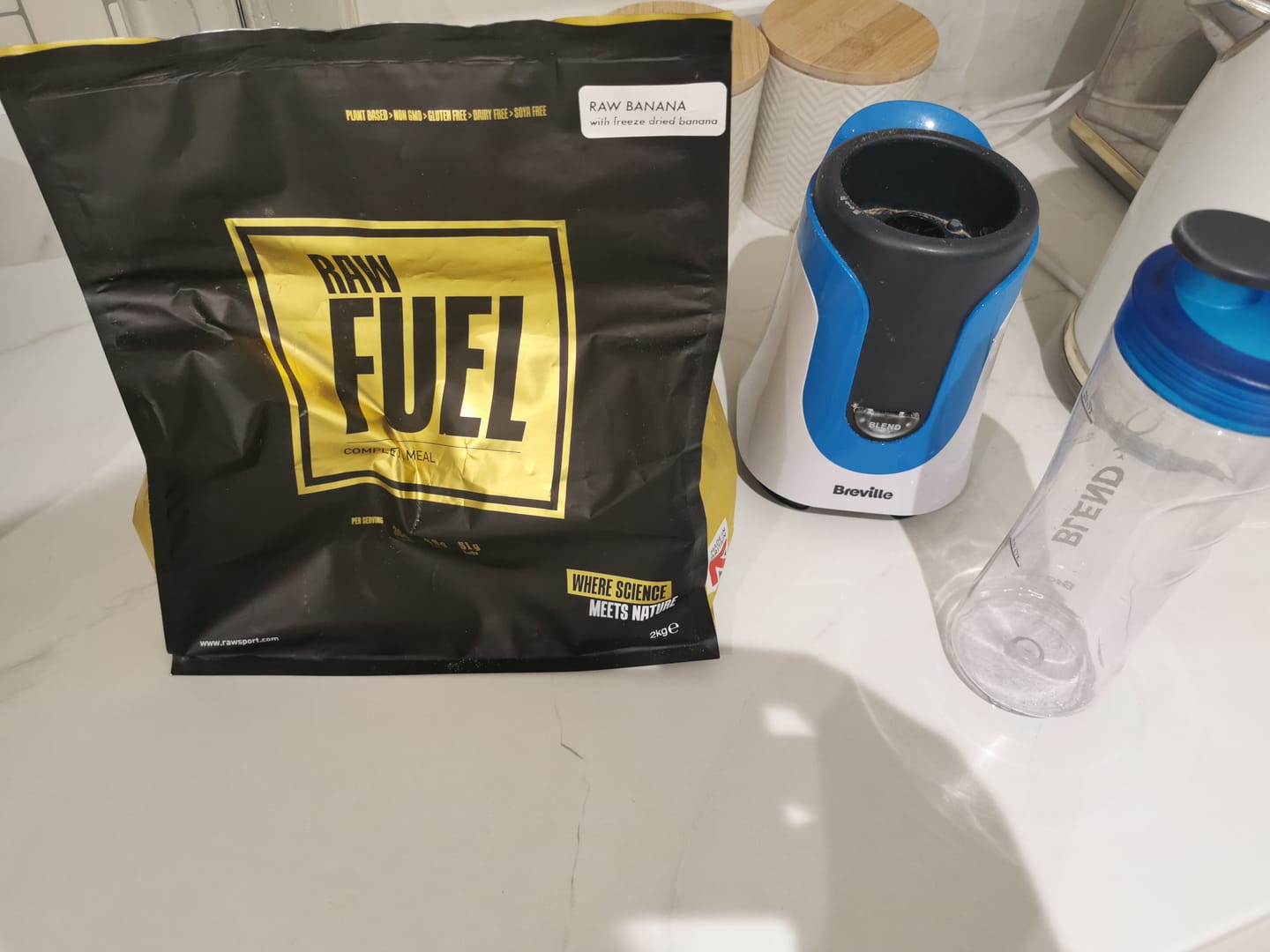 Customer photo review of Raw Fuel Meal Replacement